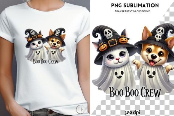 Cat and Dog Sublimation PNG, Digital