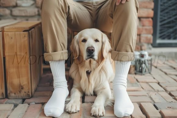 Dog Dad Socks Mockup: An Embroidery Designer's Take