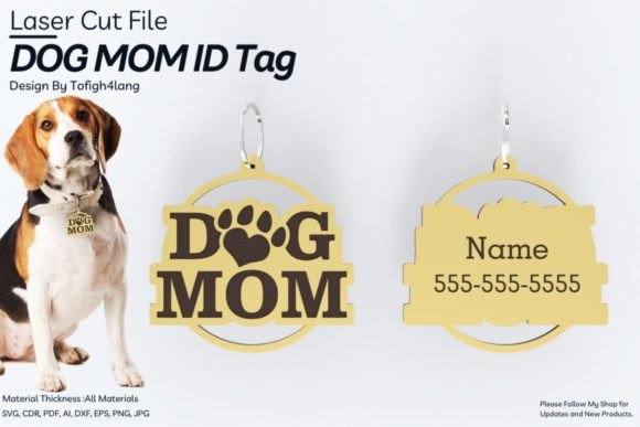 Dog, Mom, Pet ID Tag Laser Cut File: A Hands-On Review