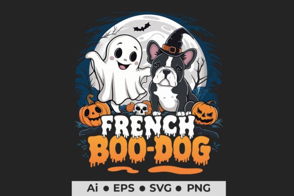 French Boo Dog Halloween Bulldog T Shirt: An Embroidery Review