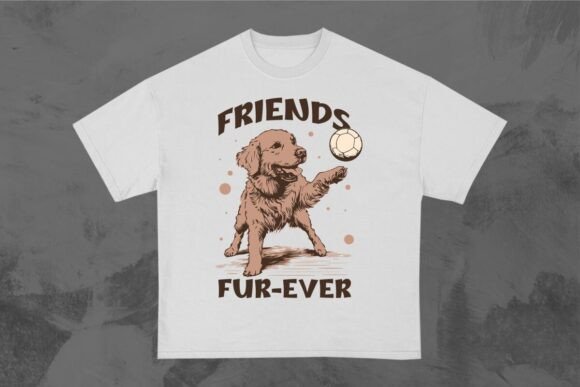 Friends Fur-ever Funny Dog Design
