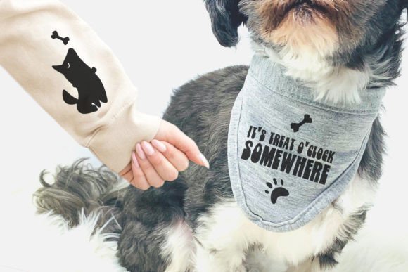 It s Treat O Clock Somewhere Dog Bandana Review