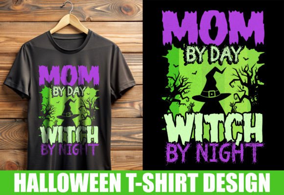 Mom by Day Halloween T-Shirt